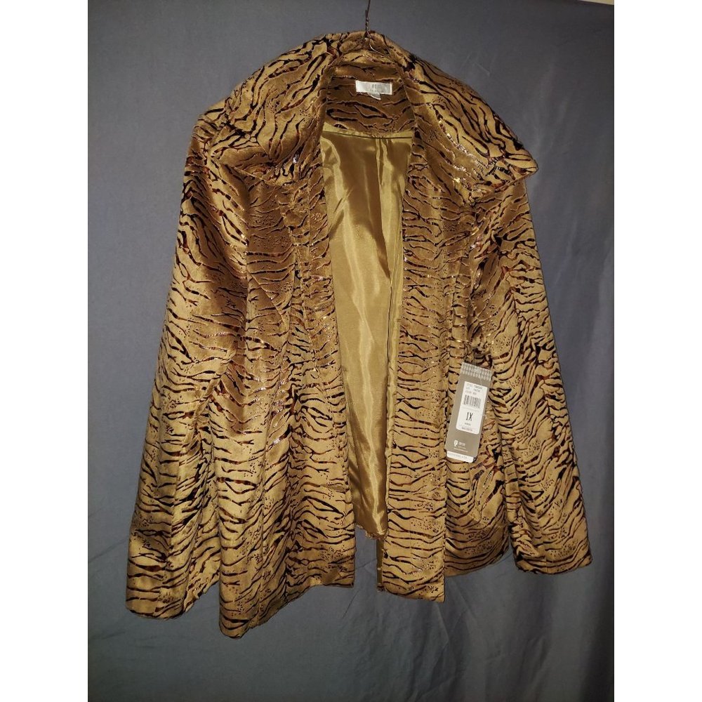 Animal Print Jacket NWT by Erin London 1X